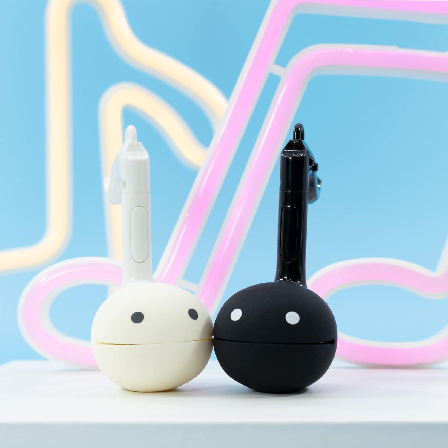 image:imageOtamatone Melody Series Japanese Electronic Mini Size Musical Instrument 11 PreProgrammed Songs Portable Synthesizer from Japan by Maywa Denki English Instruction UnicornWhite