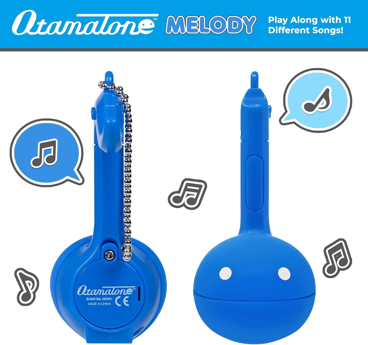 image:imageOtamatone Melody Series Japanese Electronic Mini Size Musical Toy 11 PreProgrammed Songs Portable Synthesizer from Japan by Maywa Denki English Instruction RedBlue
