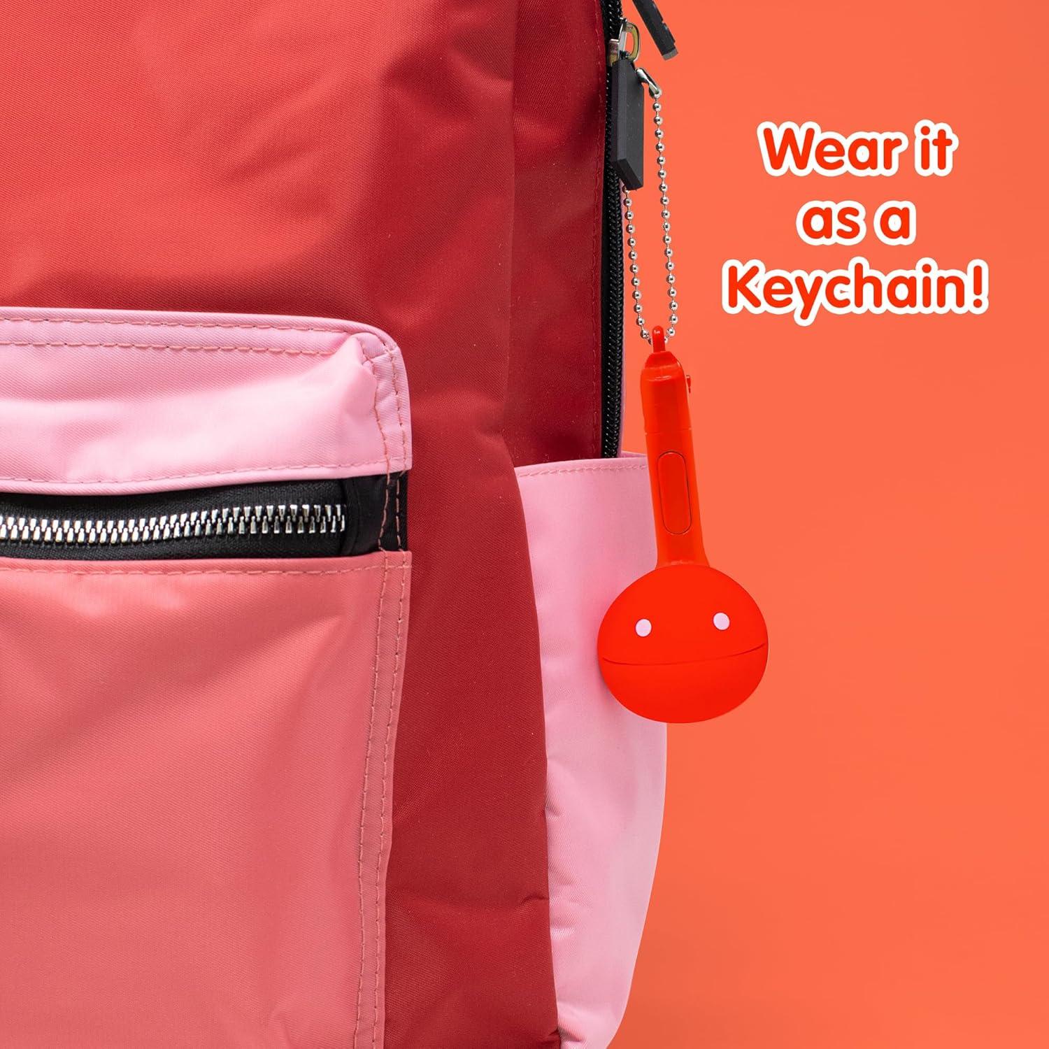 image:imageOtamatone Melody Series Japanese Electronic Mini Size Musical Toy 11 PreProgrammed Songs Portable Synthesizer from Japan by Maywa Denki English Instruction RedRed