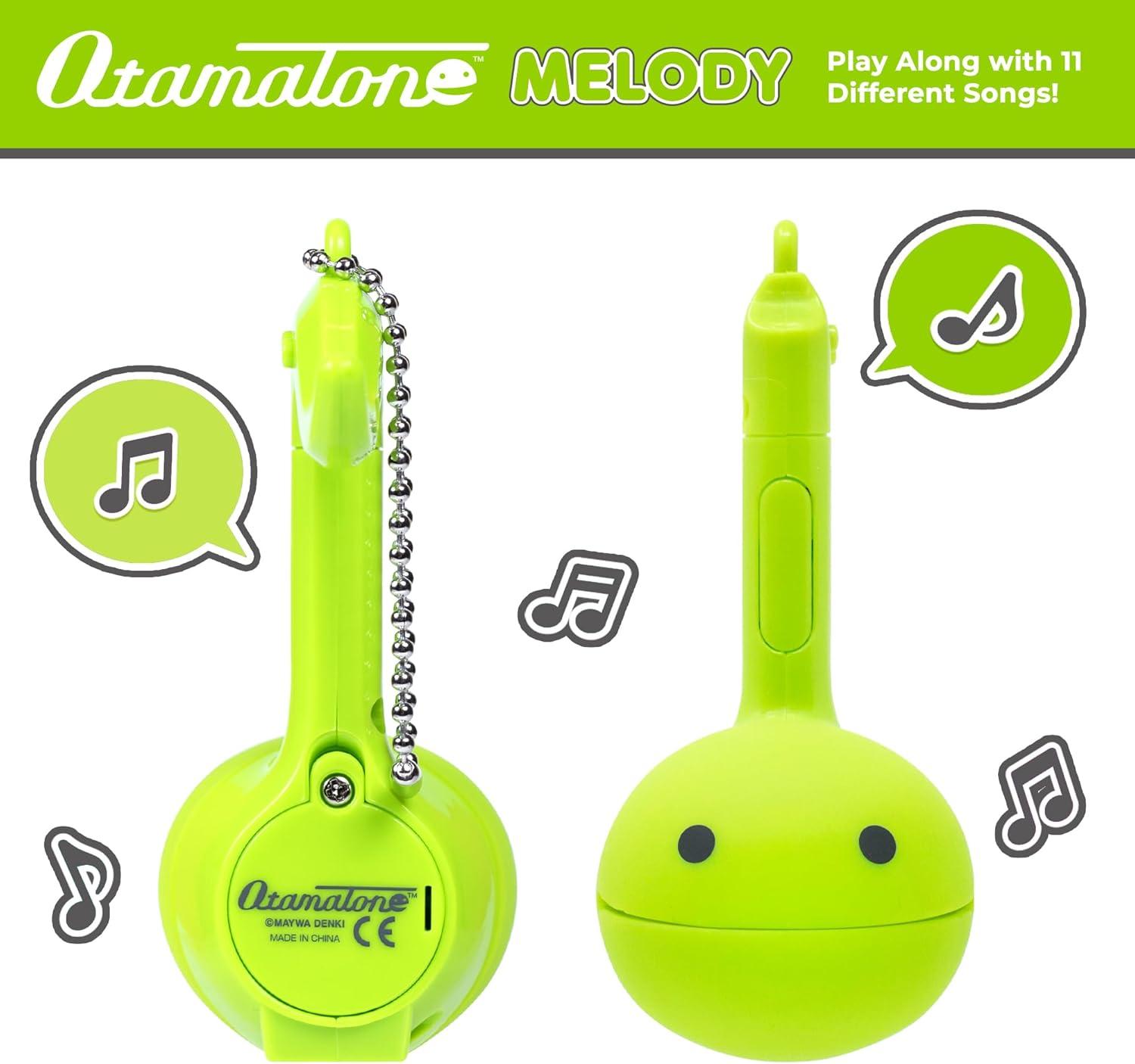 image:imageOtamatone Melody Series Japanese Electronic Mini Size Musical Toy 11 PreProgrammed Songs Portable Synthesizer from Japan by Maywa Denki English Instruction RedLime