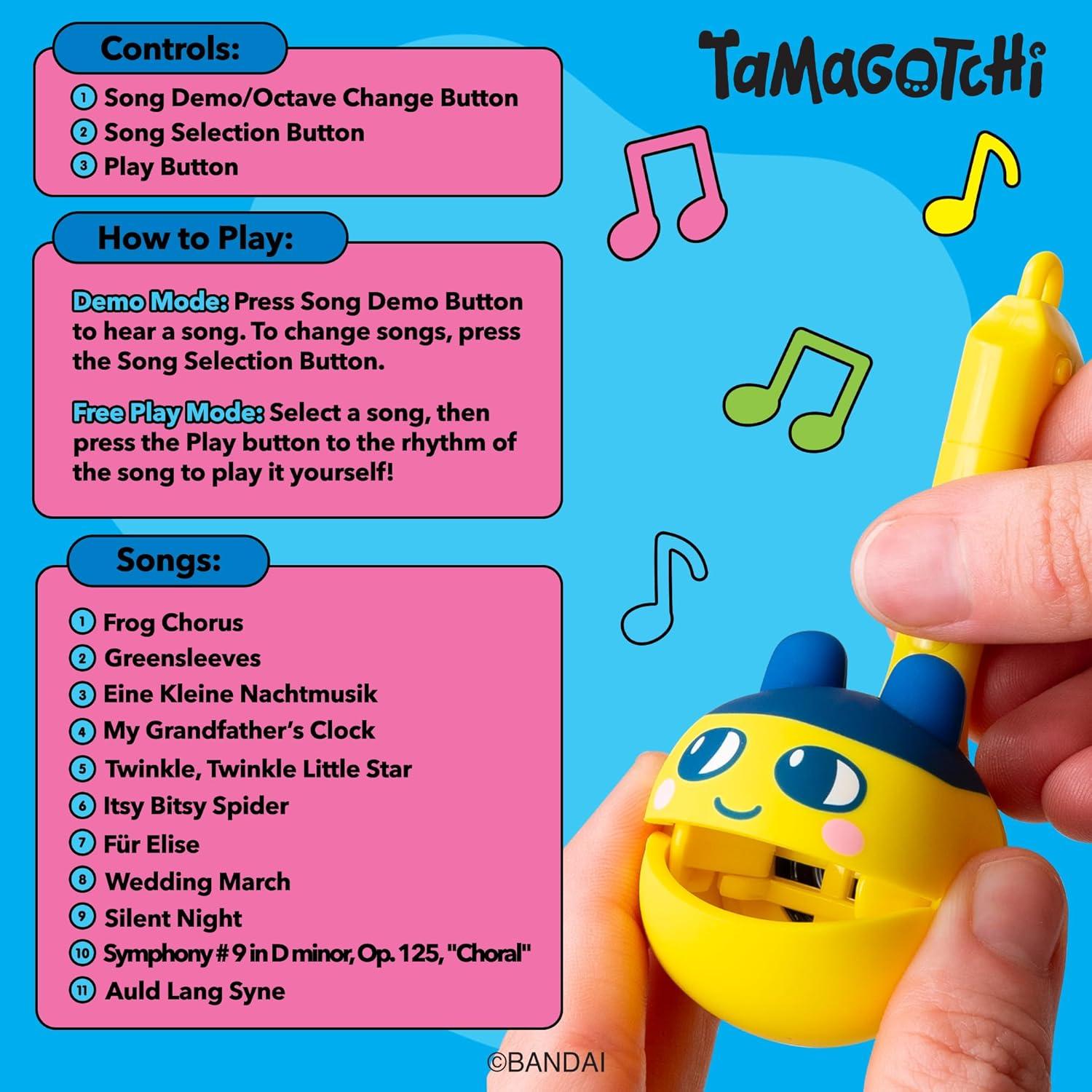image:imageOtamatone Melody Tamagotchi Electronic Portable Music InstrumentSynthesizer Toy from Japan by Maywa Denki Officially Licensed English Instructions MimitchiMametchi