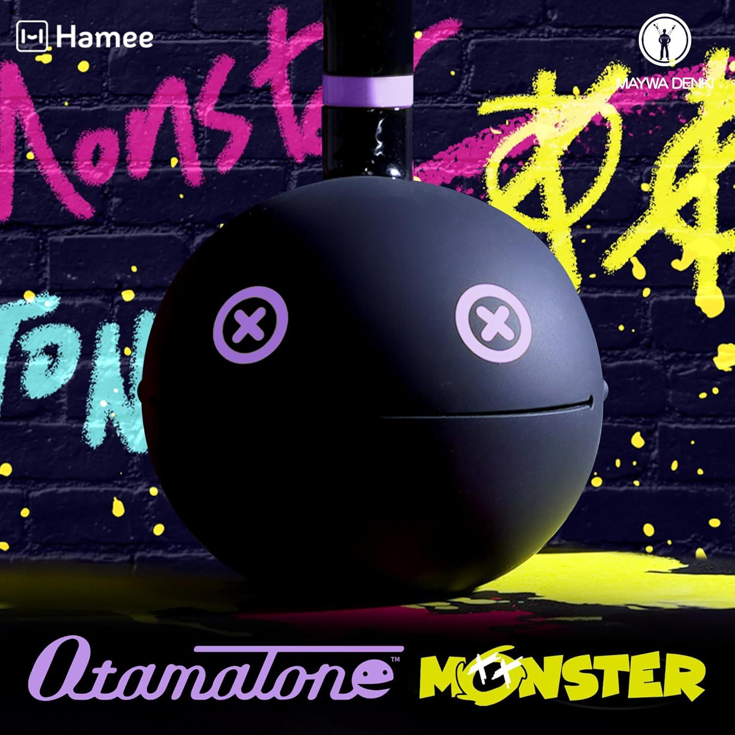 image:imageOtamatone Monster Electronic Portable Music Instrument Synthesizer Toy from Japan by Maywa Denki Officially Licensed English Instructions LimeViolet