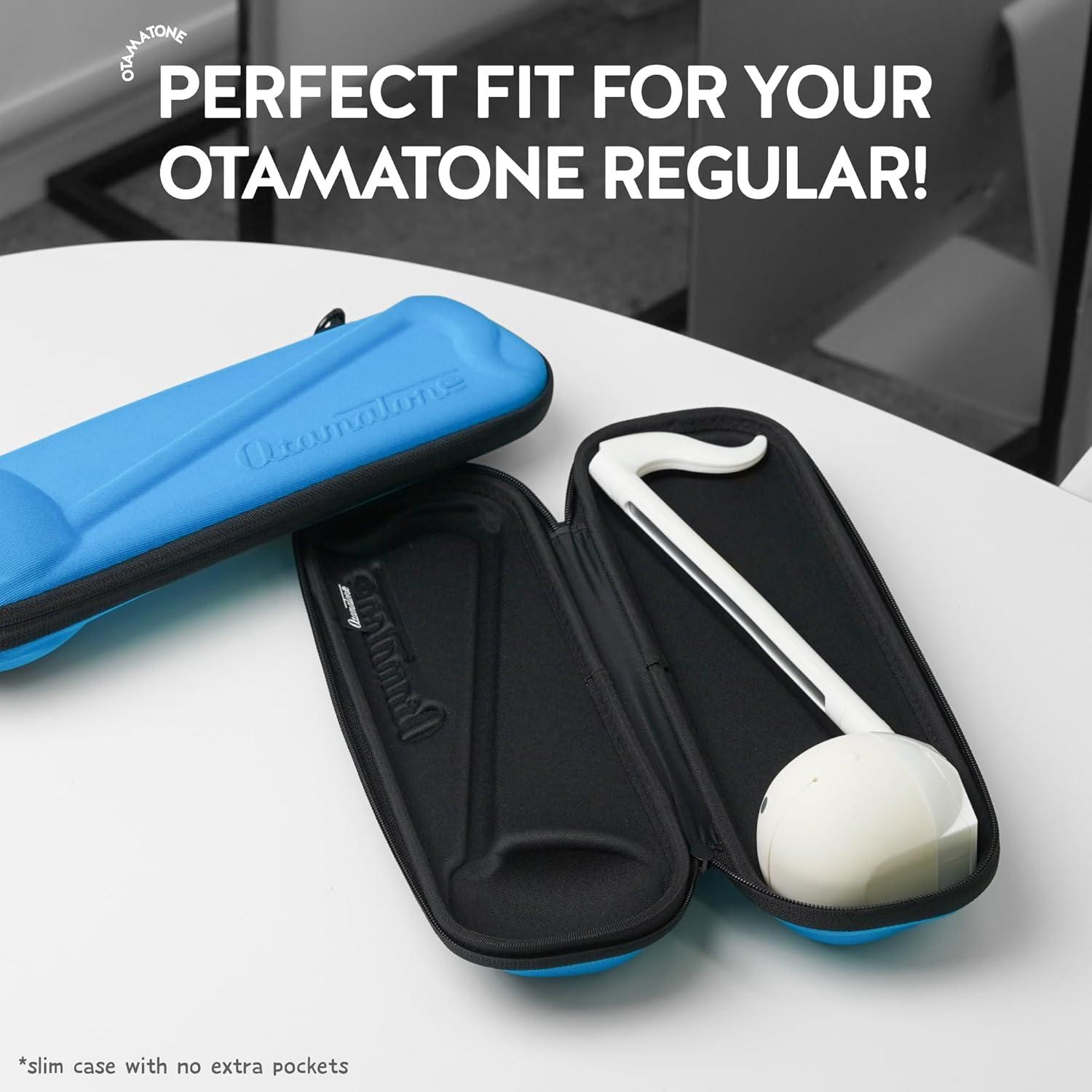 image:imageOtamatone Official Slim Case Regular 107 inch Musical Instrument Toy Synthesizer Hard Shell Cover Smooth Fitted Protective Interior with Official Logo Strap BlueViolet