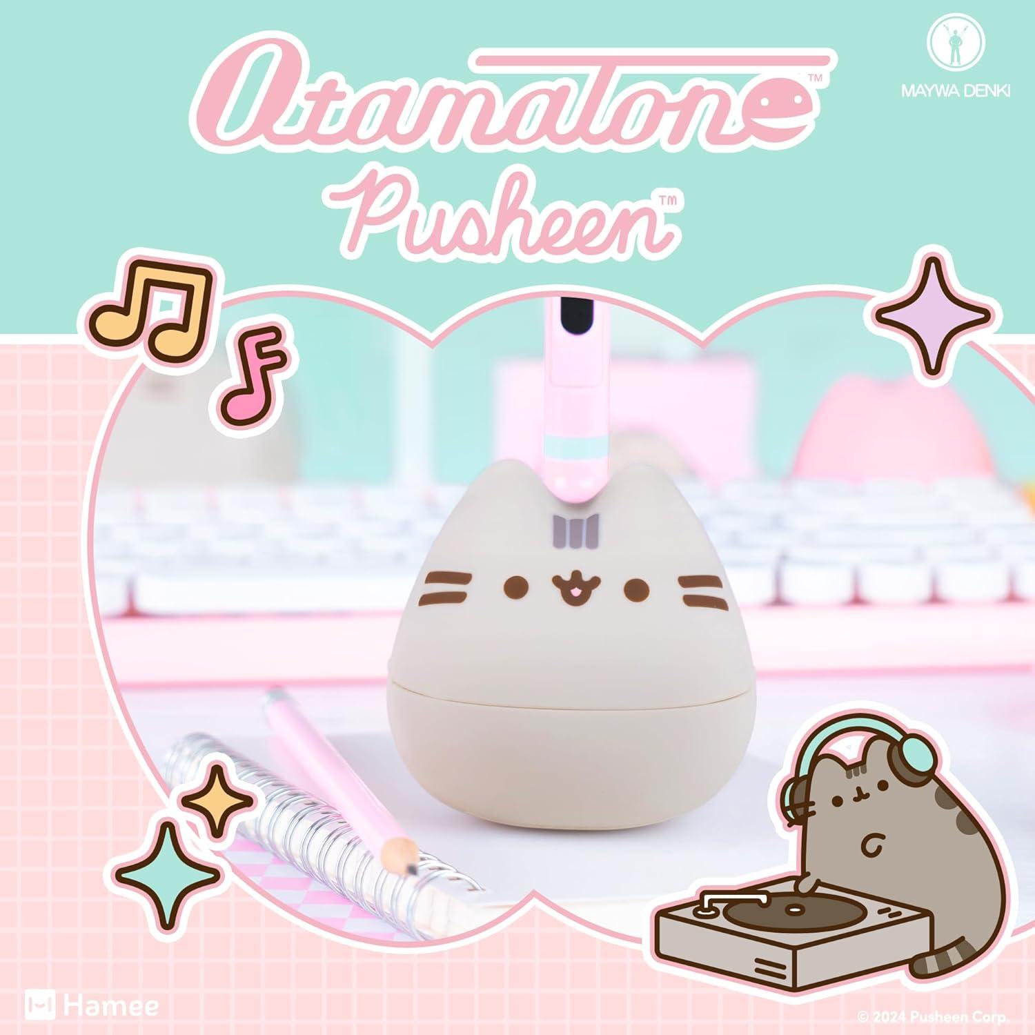 image:imageOtamatone Pusheen The Cat Electronic Portable Music Instrument Synthesizer Toy from Japan by Maywa Denki Limited Edition English InstructionsPusheen