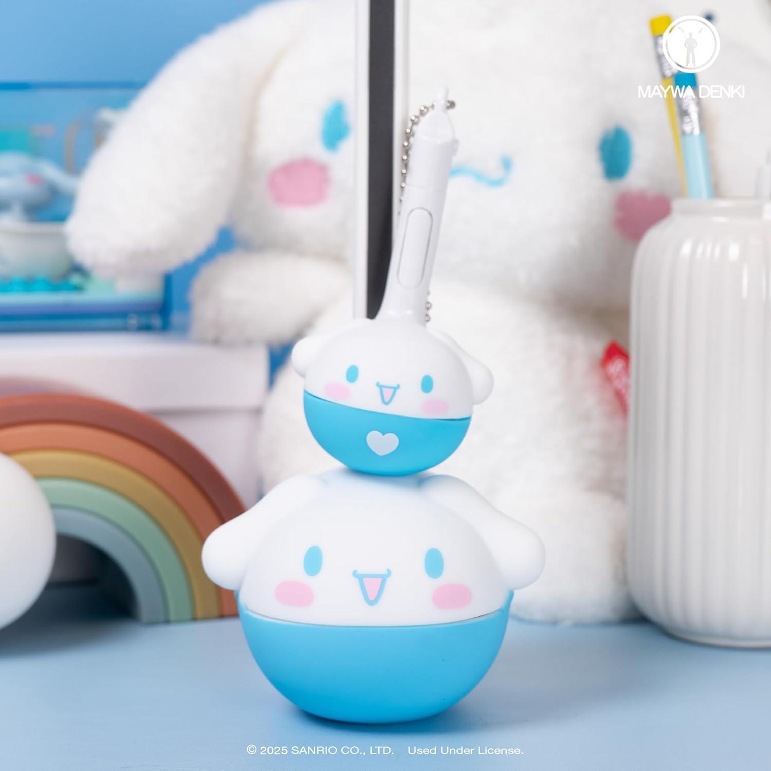 image:imageOtamatone Sanrio Cinnamoroll Electronic Portable Music InstrumentSynthesizer Toy from Japan by Maywa Denki Officially Licensed Hello Kitty and Friends English Instructions