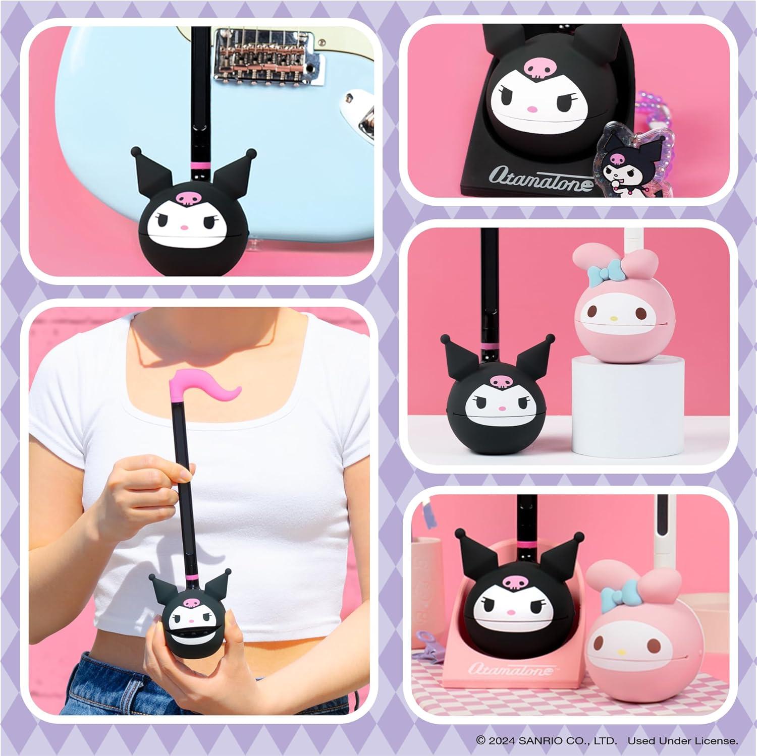image:imageOtamatone Sanrio Kuromi Electronic Portable Music Instrument Synthesizer Toy from Japan by Maywa Denki Officially Licensed Hello Kitty and Friends English InstructionsKuromi