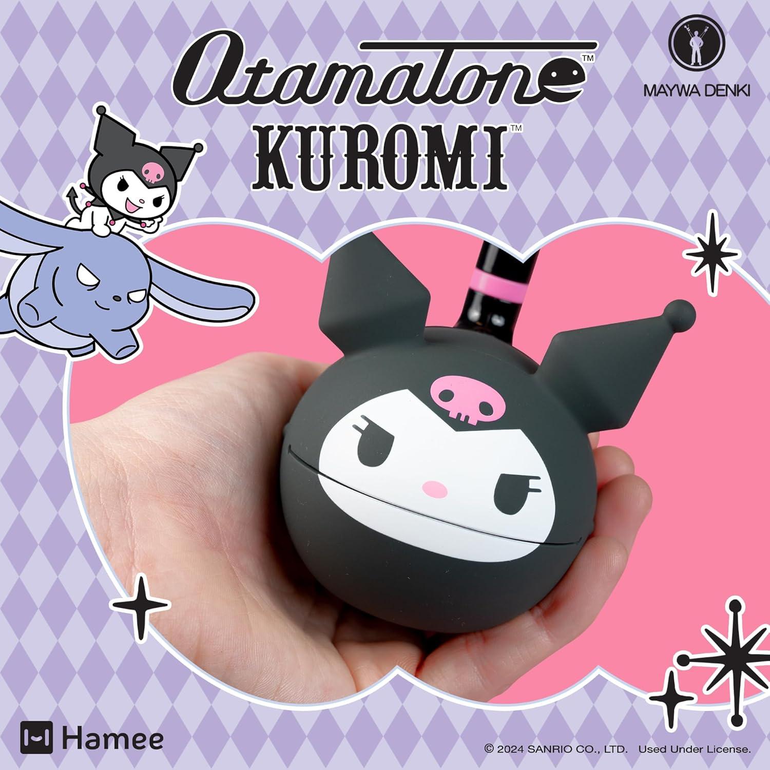 image:imageOtamatone Sanrio Kuromi Electronic Portable Music Instrument Synthesizer Toy from Japan by Maywa Denki Officially Licensed Hello Kitty and Friends English InstructionsKuromi
