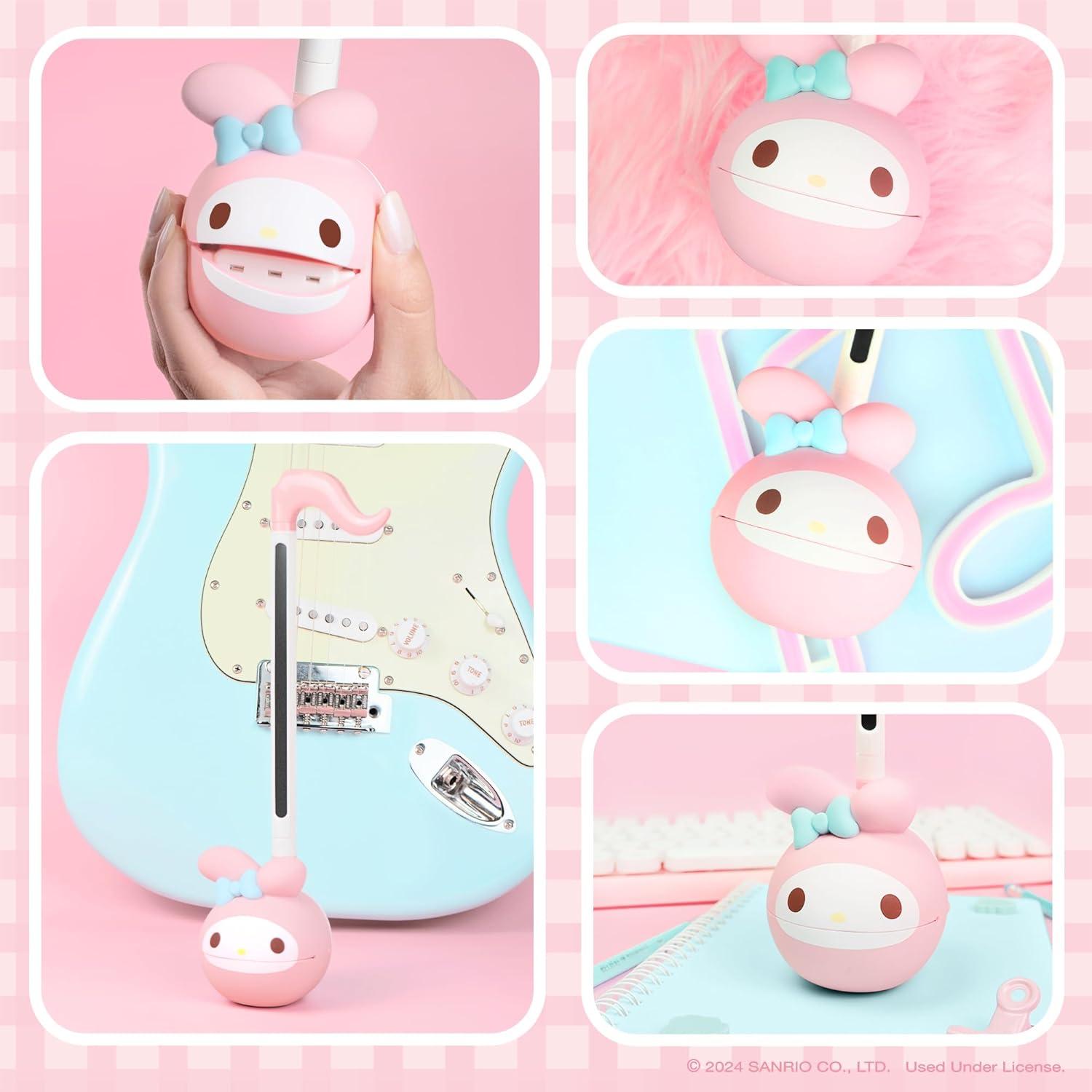 image:imageOtamatone Sanrio Kuromi Electronic Portable Music Instrument Synthesizer Toy from Japan by Maywa Denki Officially Licensed Hello Kitty and Friends English InstructionsMy Melody