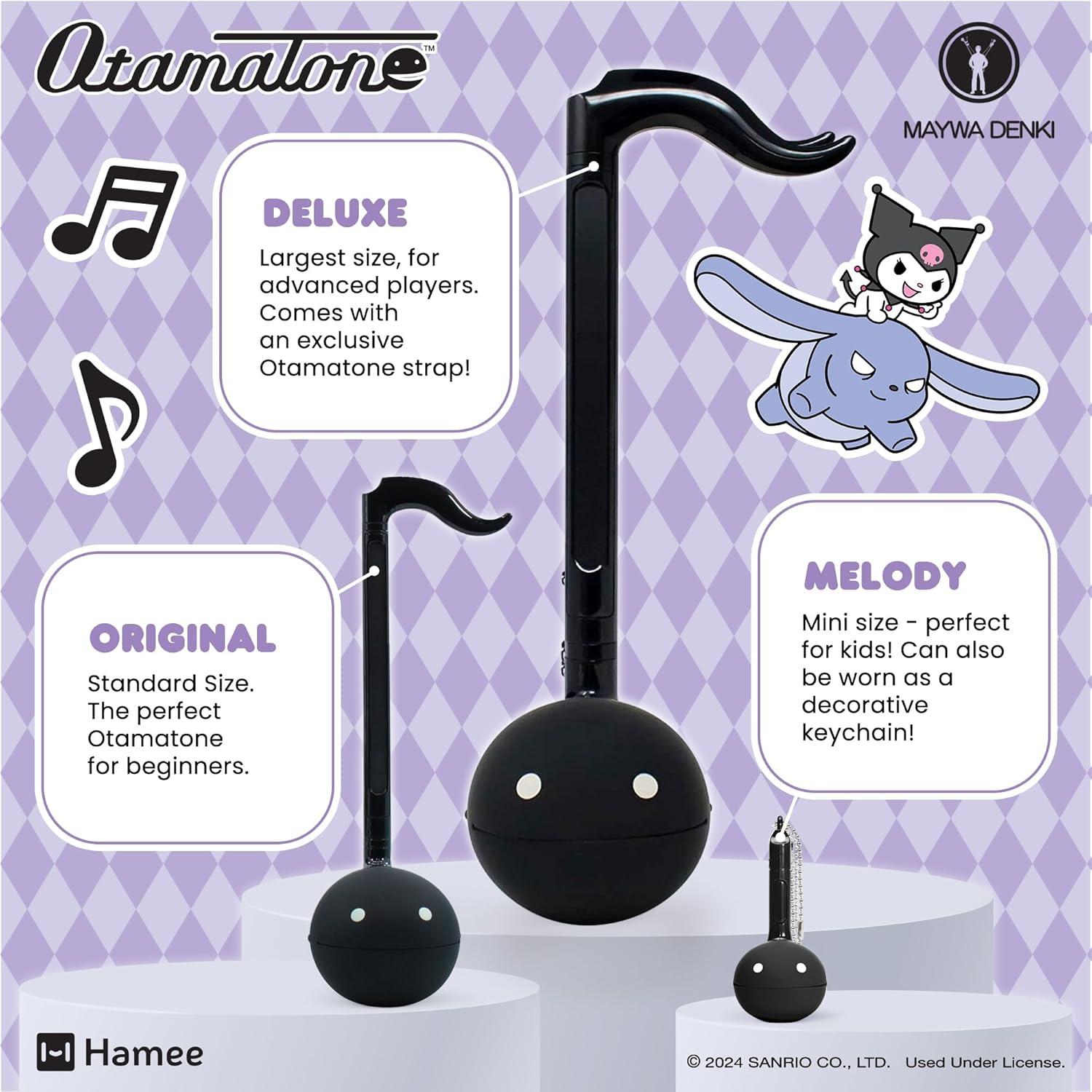 image:imageOtamatone Sanrio Kuromi Electronic Portable Music Instrument Synthesizer Toy from Japan by Maywa Denki Officially Licensed Hello Kitty and Friends English InstructionsKuromi