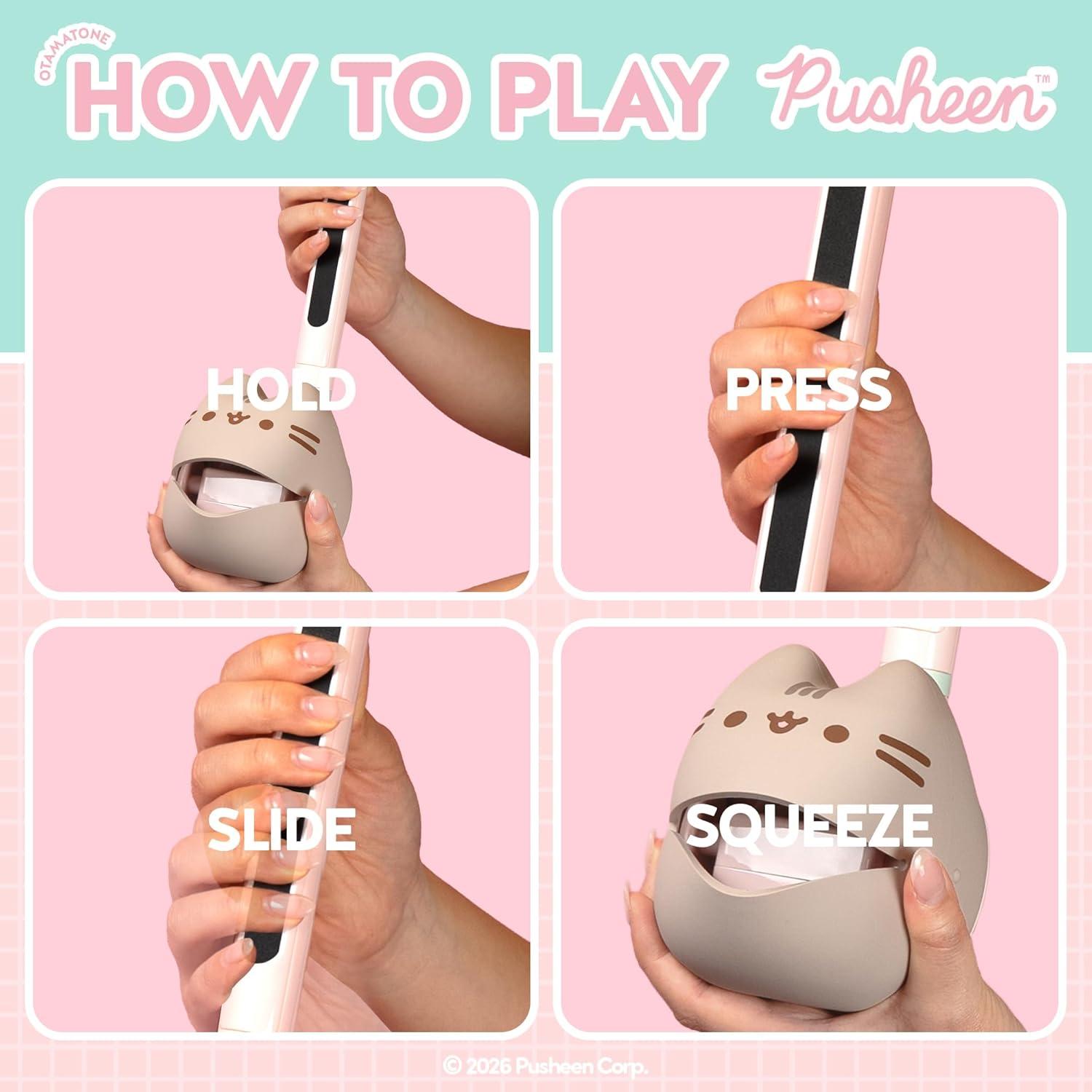 image:imagePusheen the Cat Otamatone Deluxe Electronic Portable Music InstrumentSynthesizer from Japan by Maywa Denki Limited Edition English InstructionsPusheen