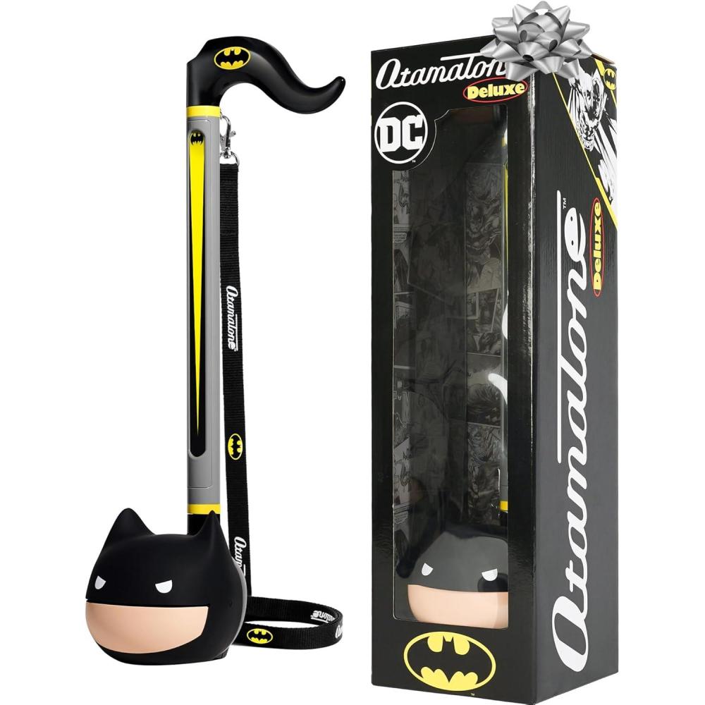 image:imageOtamatone Deluxe Batman Electronic Musical Instrument for Adults Portable Synthesizer Digital Electric Music from Japan by Maywa Denki Cool Stuff Gifts English InstructionsBatman