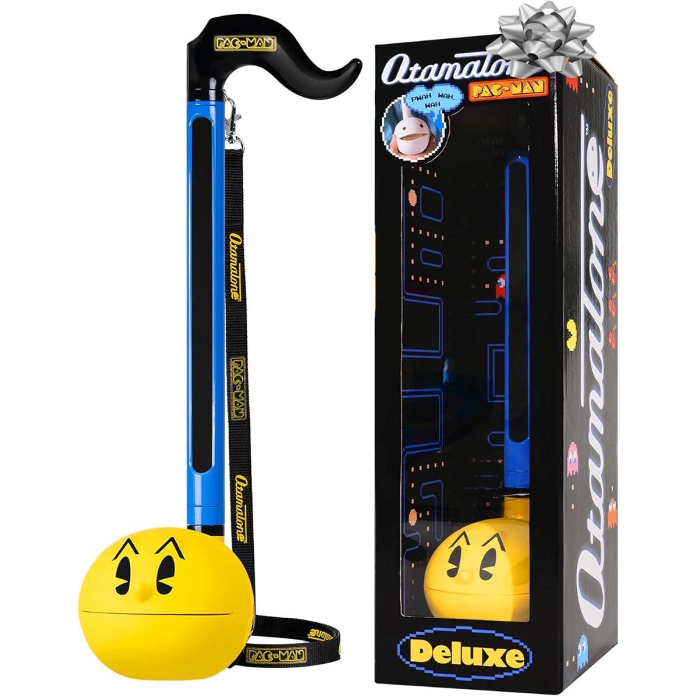 image:imageOtamatone Deluxe PACMan Electronic Musical Instrument for Adults Portable Synthesizer Digital Electric Music from Japan by Maywa Denki Cool Stuff Gifts English InstructionsPacman