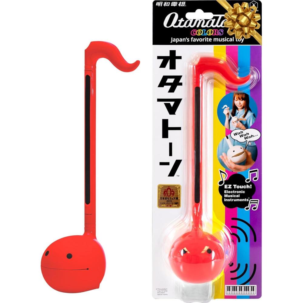 image:imageOtamatone Japanese Electronic Musical Instrument Portable Music Synthesizer from Japan by Maywa Denki Studio Award Winning Educational Fun Gift for Children Teens amp Adults RedRed