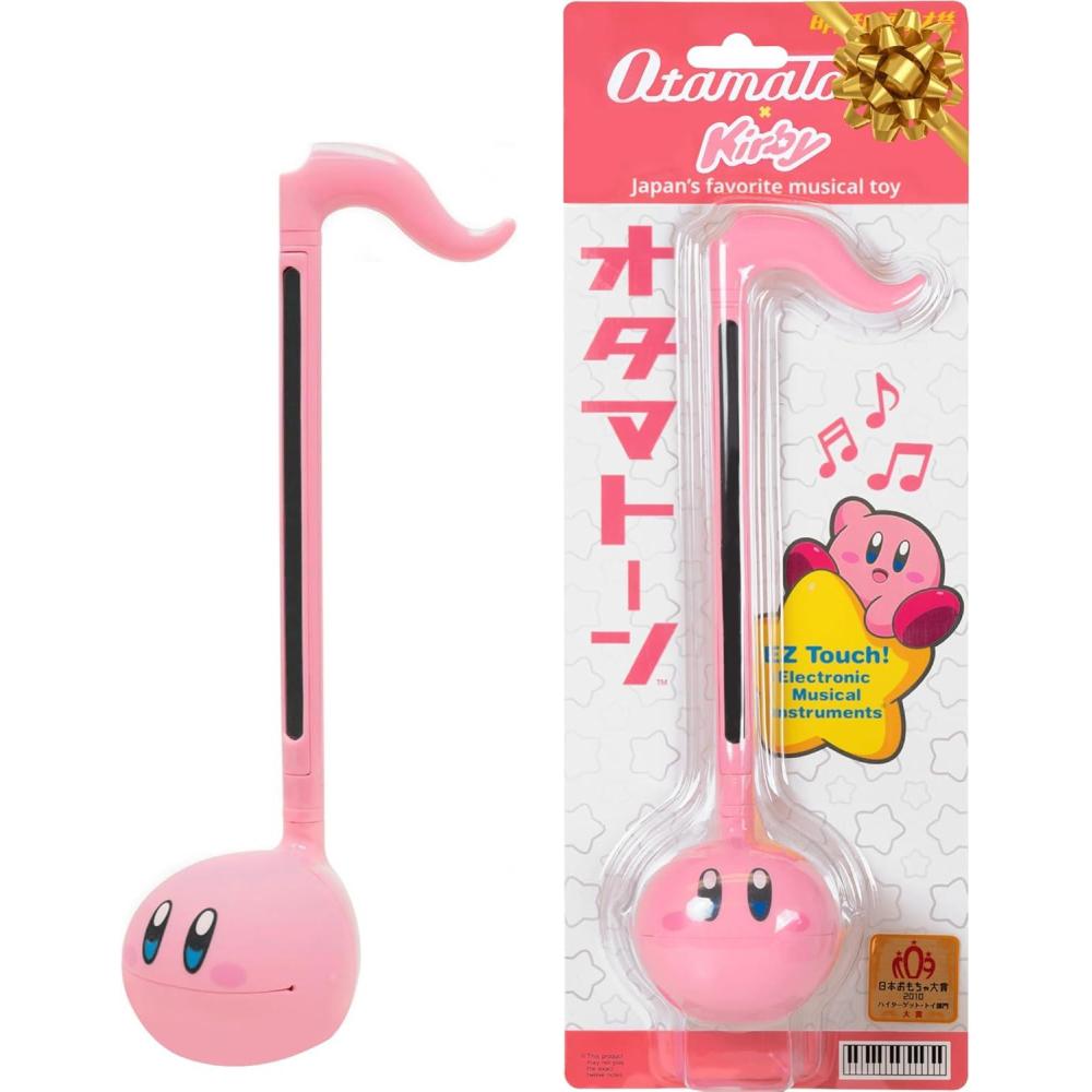 image:imageOtamatone Kirby Pink Star Hero Japanese Electronic Musical Instrument Portable Music Synthesizer from Japan by Maywa Denki Studio Award Winning Educational Fun Gift Game Character Pink HeroSingle Item