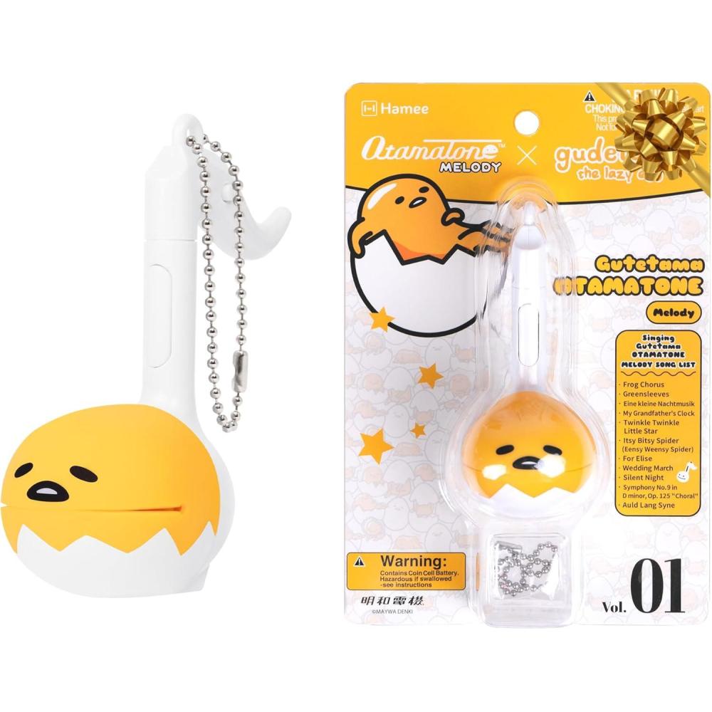image:imageOtamatone Melody Gudetama Electronic Portable Music Instrument Synthesizer Toy from Japan by Maywa Denki Officially Licensed Gudetama The Lazy Egg English InstructionsGudetama