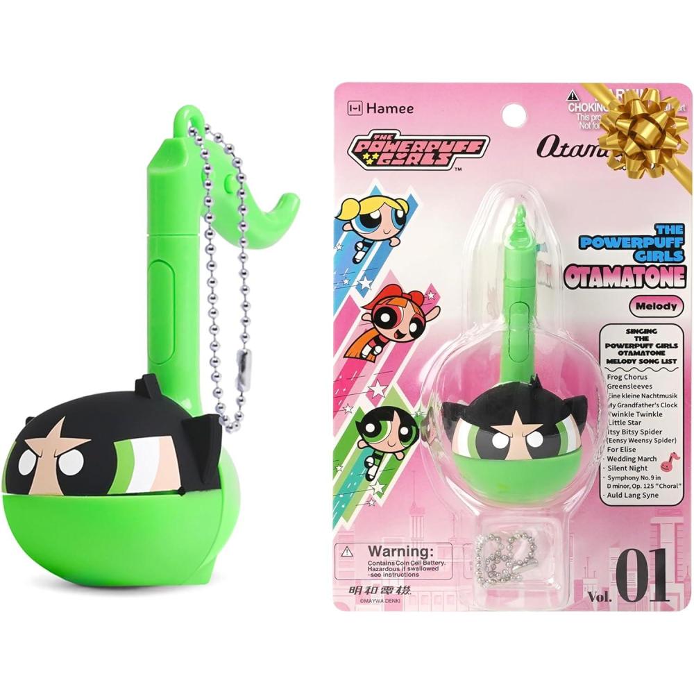 image:imageOtamatone Melody Powerpuff Girls Electronic Portable Music Instrument Synthesizer Toy from Japan by Maywa Denki Officially Licensed English Instructions BubblesButtercup