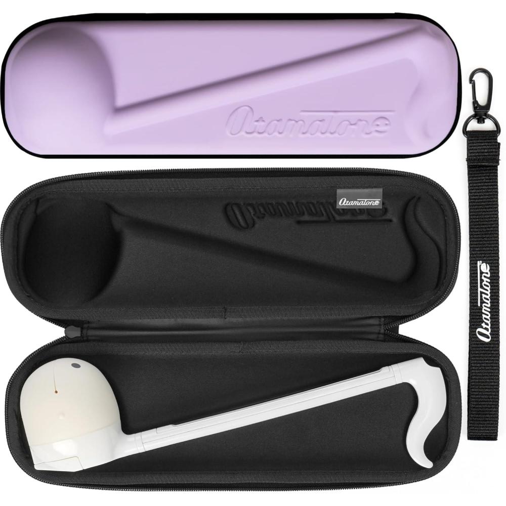 image:imageOtamatone Official Slim Case Regular 107 inch Musical Instrument Toy Synthesizer Hard Shell Cover Smooth Fitted Protective Interior with Official Logo Strap BlueViolet