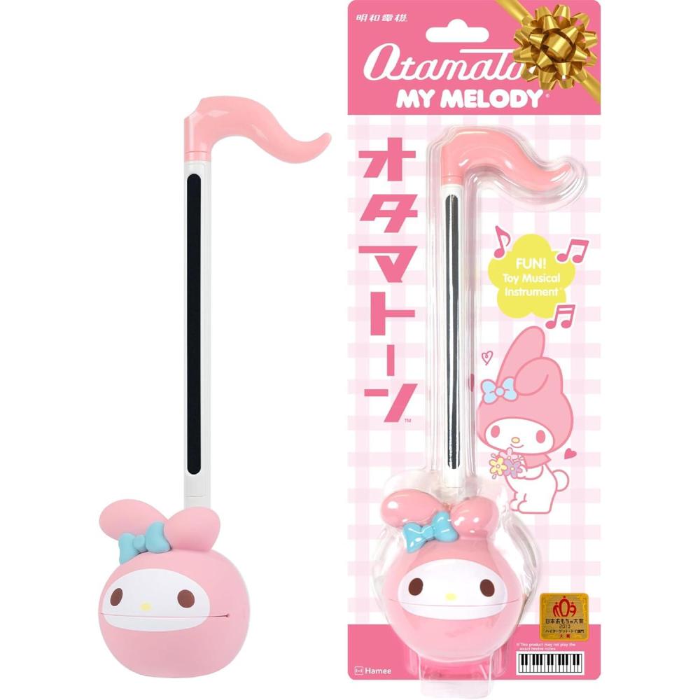 image:imageOtamatone Sanrio Kuromi Electronic Portable Music Instrument Synthesizer Toy from Japan by Maywa Denki Officially Licensed Hello Kitty and Friends English InstructionsMy Melody