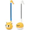 image:imageSpecial Edition Sanrio Otamatone 2 Pc Set  Aggretsuko Sweet  Gudetama  Fun Electronic Musical Toy Instrument by Maywa Denki Official Licensed Includes Song Sheet and English Instructions