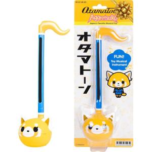Otamatone Classic Aggretsuko Happy Sweet [Officially Licensed Sanrio] Japanese Character Electronic Musical Instrument Portable Synthesizer from Japan Maywa Denki for Children Kids and Adults Gift(Aggretsuko Happy)