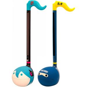 Otamatone Classic Hatsune Miku Vocaloid [Officially Licensed] Japanese Character Electronic Musical Instrument Portable Synthesizer from Japan Maywa Denki for Children Kids and Adults Gift(Miku + Ninja)