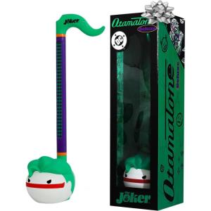 Otamatone Deluxe Batman Electronic Musical Instrument for Adults Portable Synthesizer Digital Electric Music from Japan by Maywa Denki Cool Stuff Gifts [English Instructions](Joker)