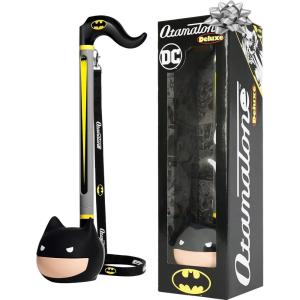 Otamatone Deluxe Batman Electronic Musical Instrument for Adults Portable Synthesizer Digital Electric Music from Japan by Maywa Denki Cool Stuff Gifts [English Instructions](Batman)