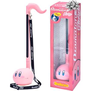 Otamatone Deluxe Japanese Musical Instrument Portable Music Synthesizer from Japan by Maywa Denki Studio Award Winning, Educational Fun Gift for Teens & Adults – Kirby (English Manual)(Kirby Deluxe [English Edition])