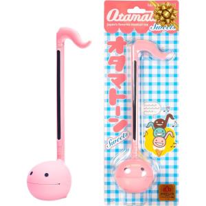 Otamatone Japanese Electronic Musical Instrument Portable Music Synthesizer from Japan by Maywa Denki Studio Award Winning, Educational Fun Gift for Children, Teens & Adults – Mint(Strawberry)