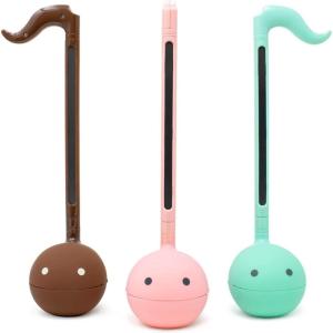 Otamatone Japanese Electronic Musical Instrument Portable Music Synthesizer from Japan by Maywa Denki Studio Award Winning, Educational Fun Gift for Children, Teens & Adults – Mint(Strawberry + Mint + Chocolate (Set))