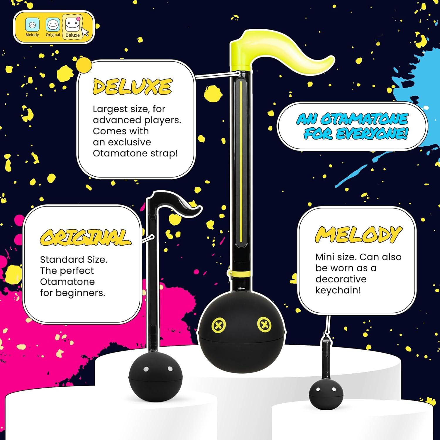 image:imageOtamatone Deluxe Electronic Musical Instrument for Adults Portable Synthesizer Digital Electric Music from Japan by Maywa Denki Cool Stuff Gifts Monster Lime Green English ManualLime Green