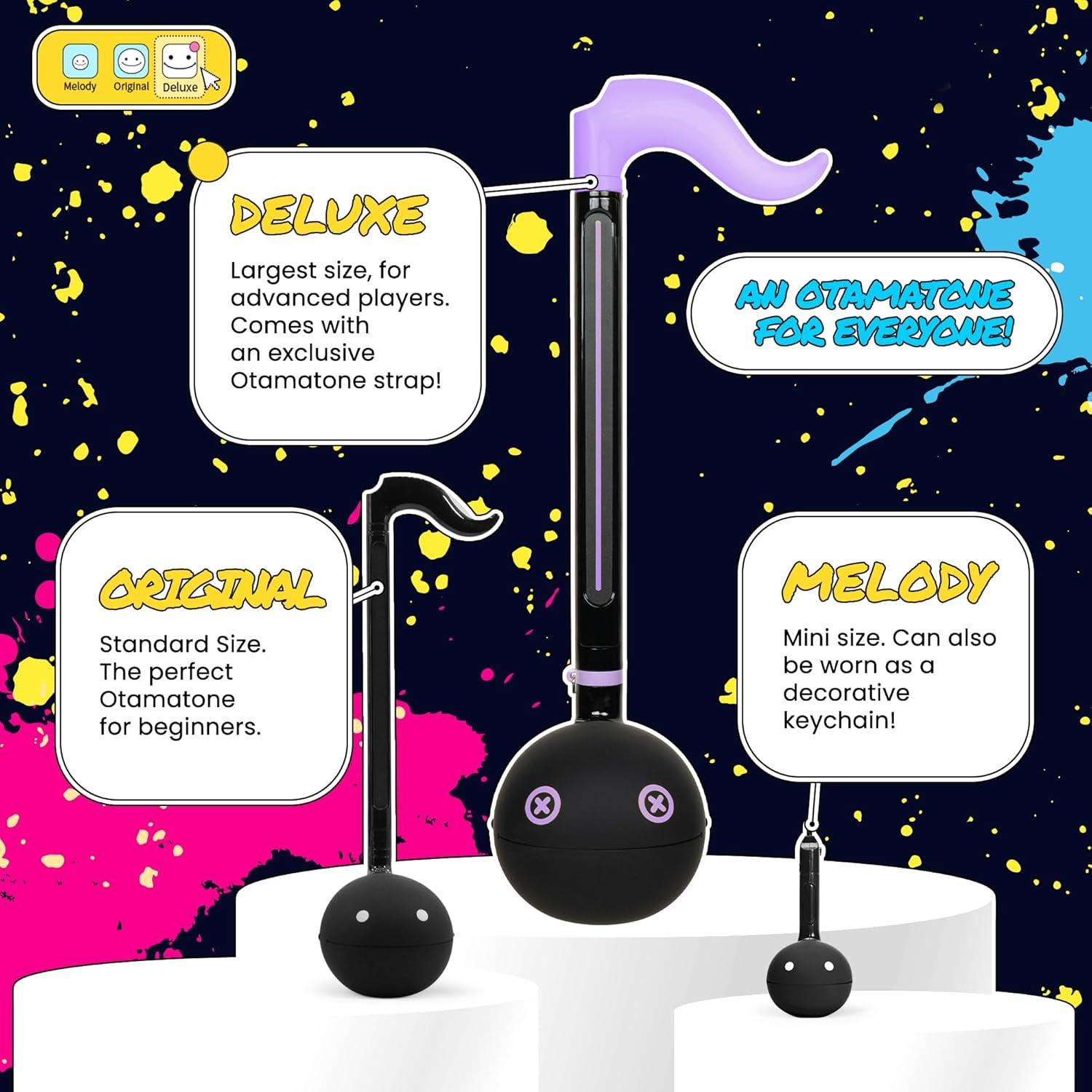 image:imageOtamatone Deluxe Electronic Musical Instrument for Adults Portable Synthesizer Digital Electric Music from Japan by Maywa Denki Cool Stuff Gifts Monster Lime Green English ManualViolet