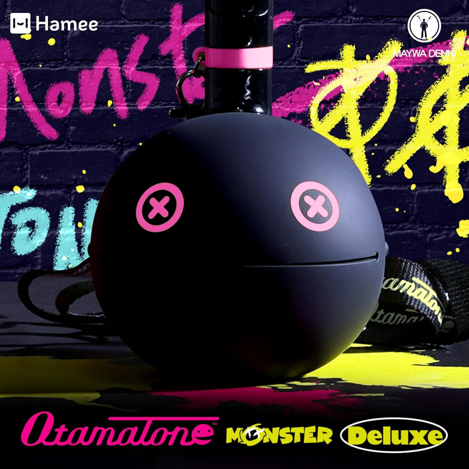 image:imageOtamatone Deluxe Electronic Musical Instrument for Adults Portable Synthesizer Digital Electric Music from Japan by Maywa Denki Cool Stuff Gifts Monster Lime Green English ManualPink