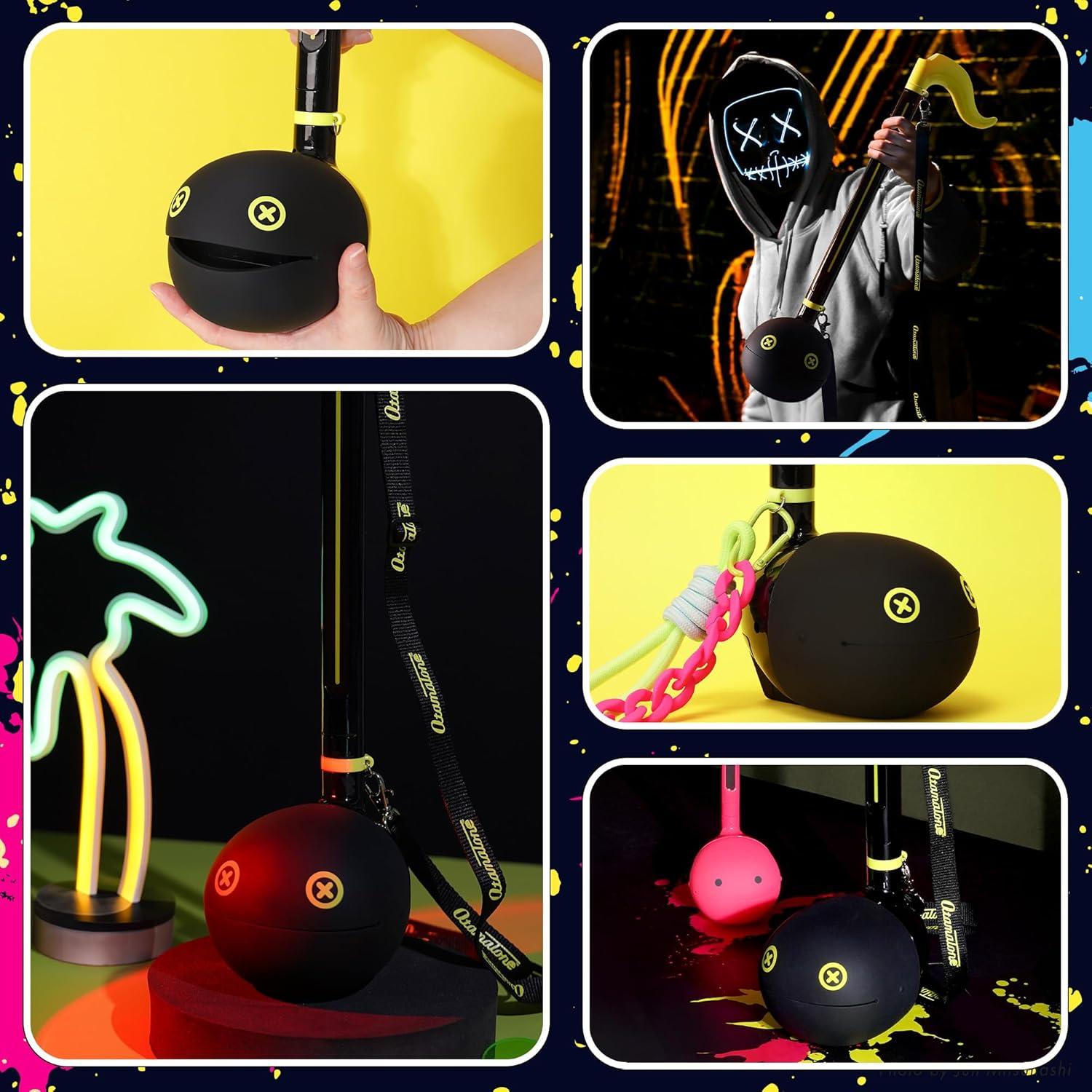 image:imageOtamatone Deluxe Electronic Musical Instrument for Adults Portable Synthesizer Digital Electric Music from Japan by Maywa Denki Cool Stuff Gifts Monster Lime Green English ManualLime Green