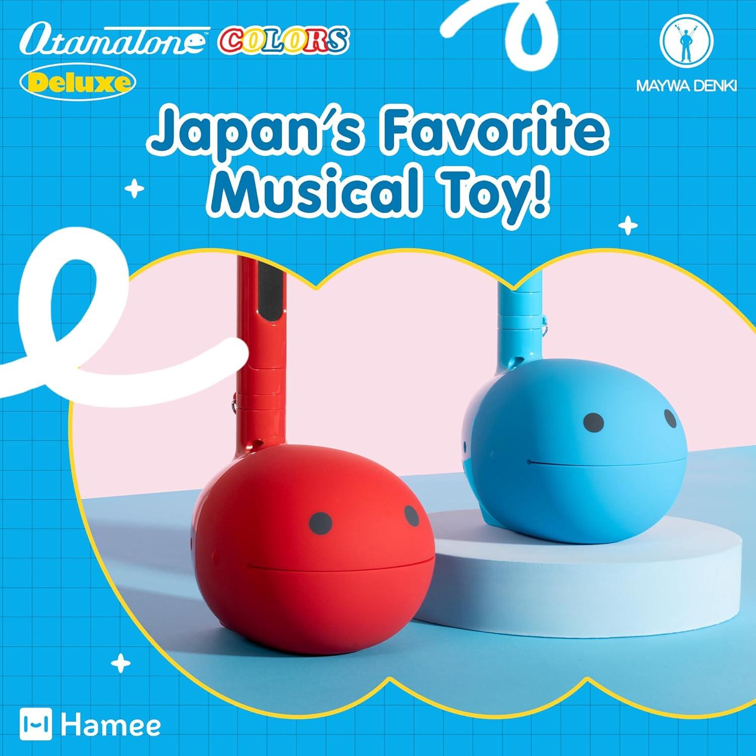 image:imageOtamatone Deluxe Electronic Musical Instrument for Adults Portable Synthesizer Digital Electric Music from Japan by CubeMaywa Denki Cool Stuff Gifts Red English ManualBlue Deluxe