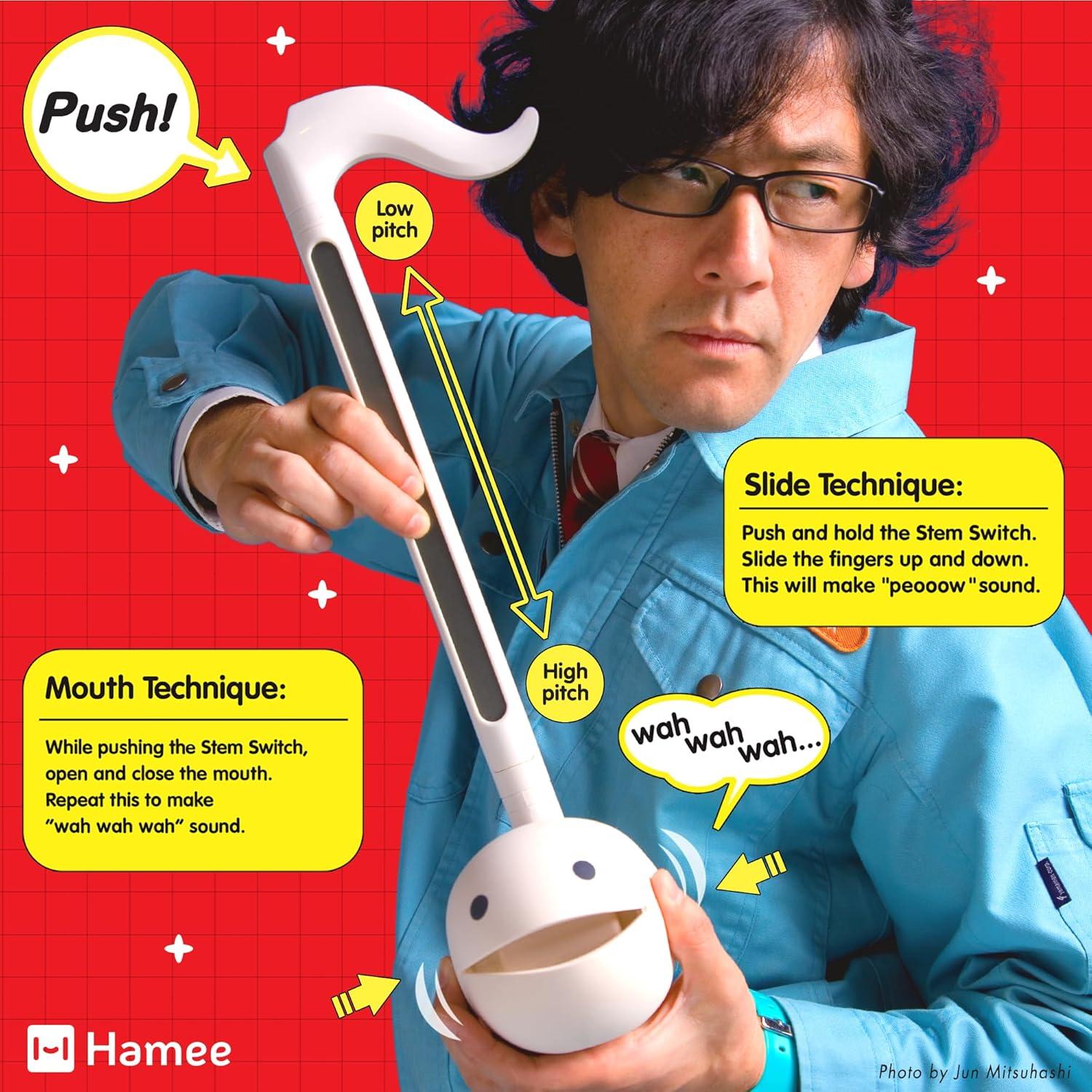 image:imageOtamatone Deluxe Electronic Musical Instrument for Adults Portable Synthesizer Digital Electric Music from Japan by CubeMaywa Denki Cool Stuff Gifts Red English ManualRed Deluxe