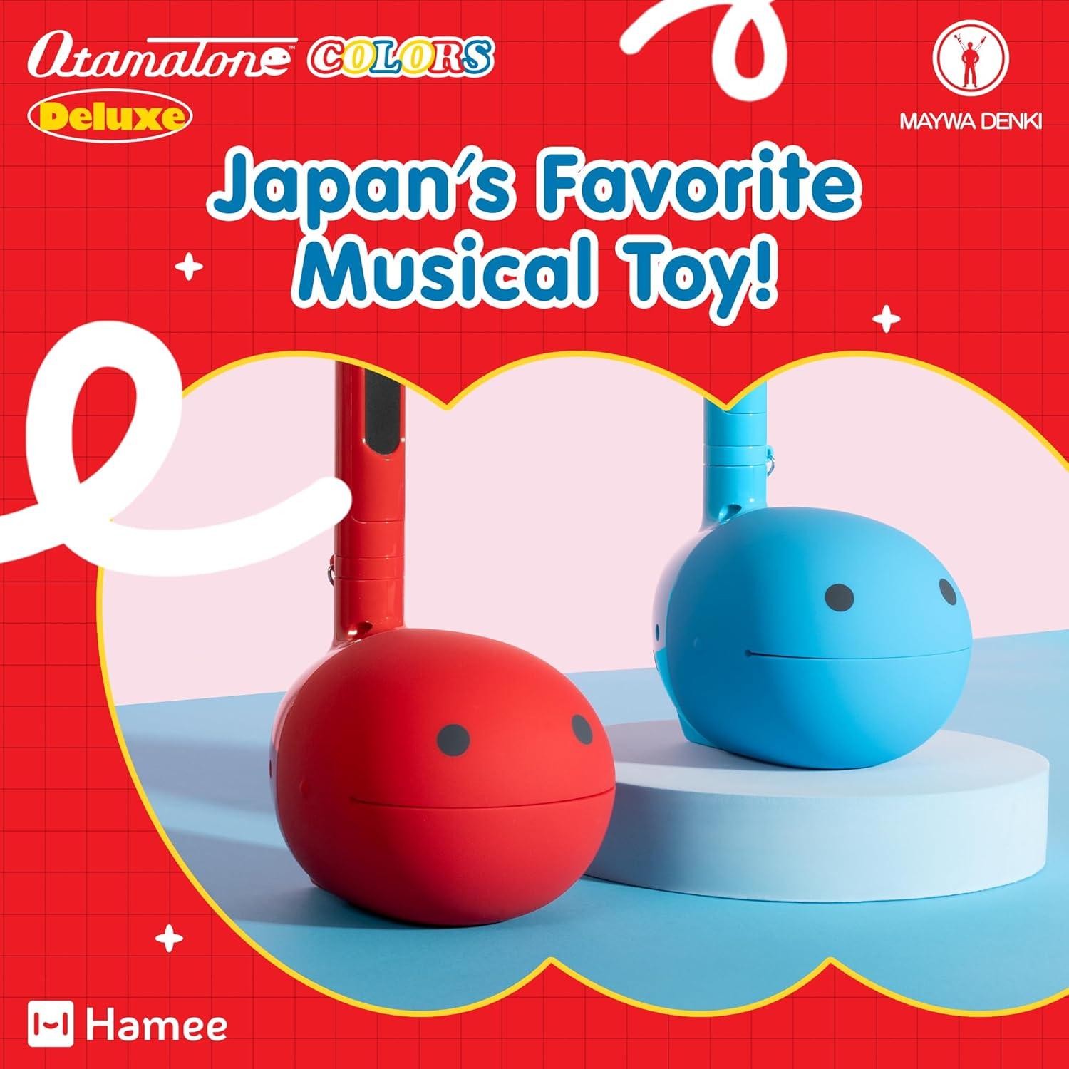 image:imageOtamatone Deluxe Electronic Musical Instrument for Adults Portable Synthesizer Digital Electric Music from Japan by CubeMaywa Denki Cool Stuff Gifts Red English ManualRed Deluxe