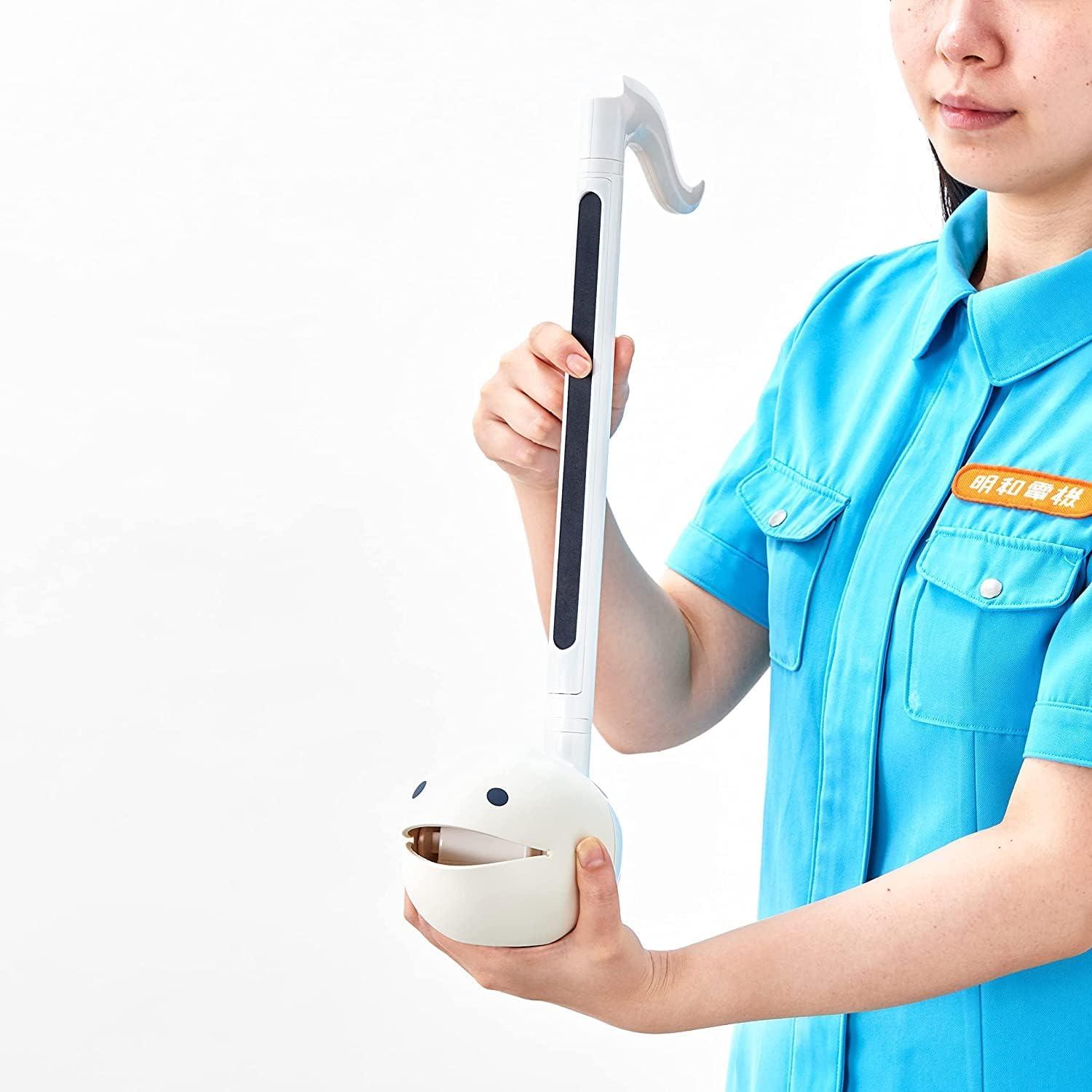 image:imageOtamatone Deluxe English Manual Electronic Musical Instrument Synthesizer from Japan by CubeMaywa Denki WhiteDeluxe Black