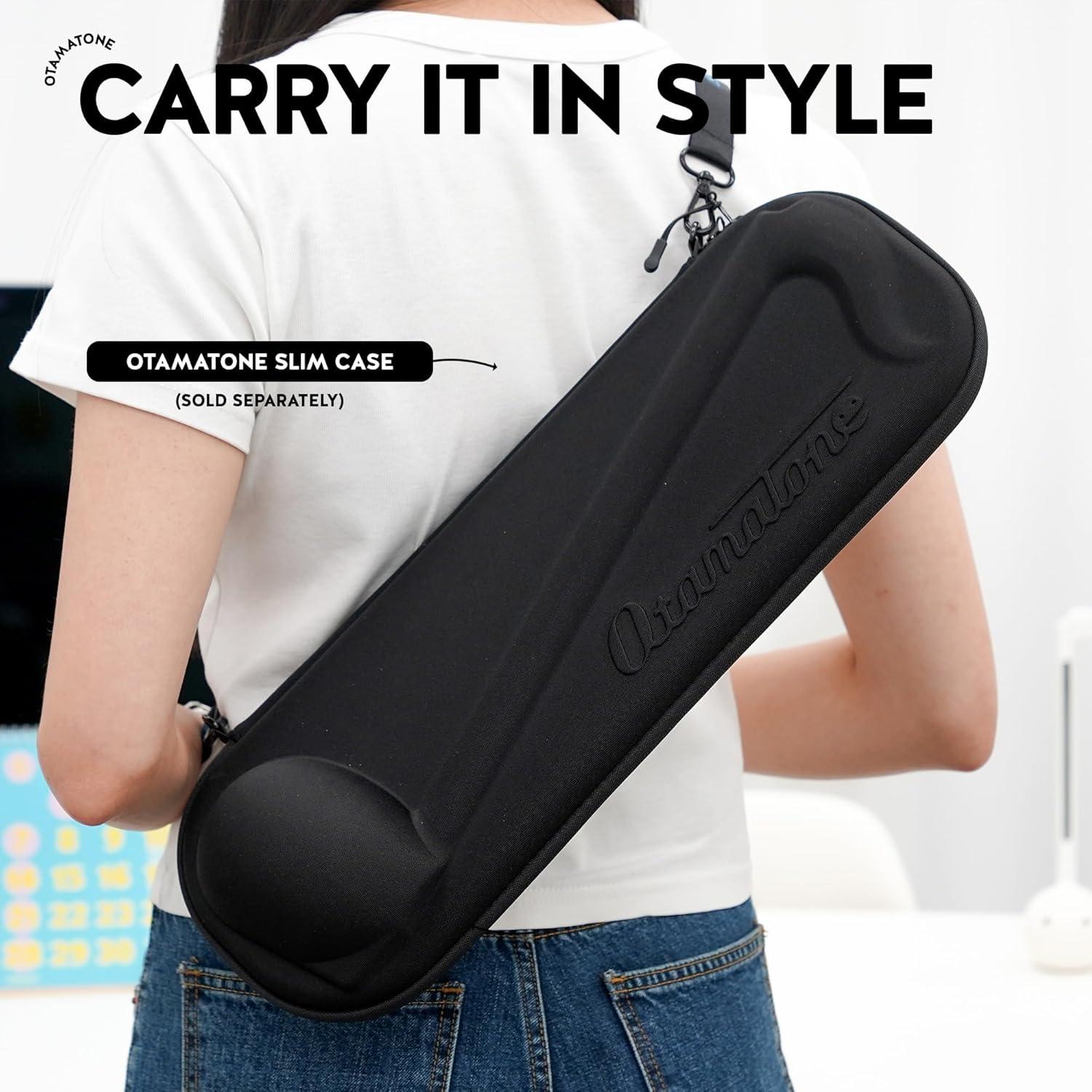 image:imageOtamatone Deluxe English Manual Electronic Musical Instrument Synthesizer from Japan by CubeMaywa Denki WhiteDeluxe English White
