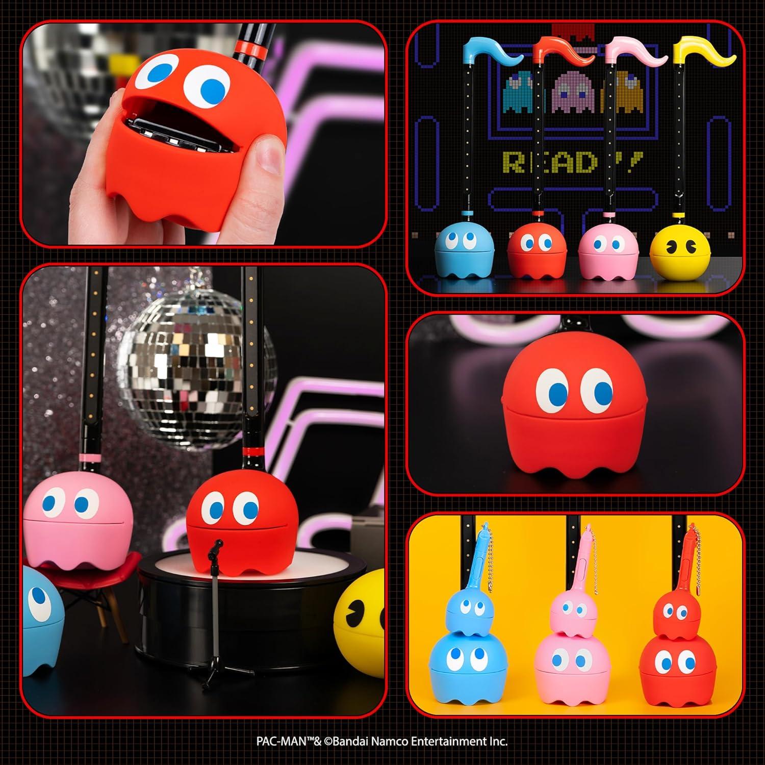 image:imageOtamatone PACMan Electronic Portable Music Instrument Synthesizer Toy from Japan by Maywa Denki Officially Licensed English Instructions InkyBlinky