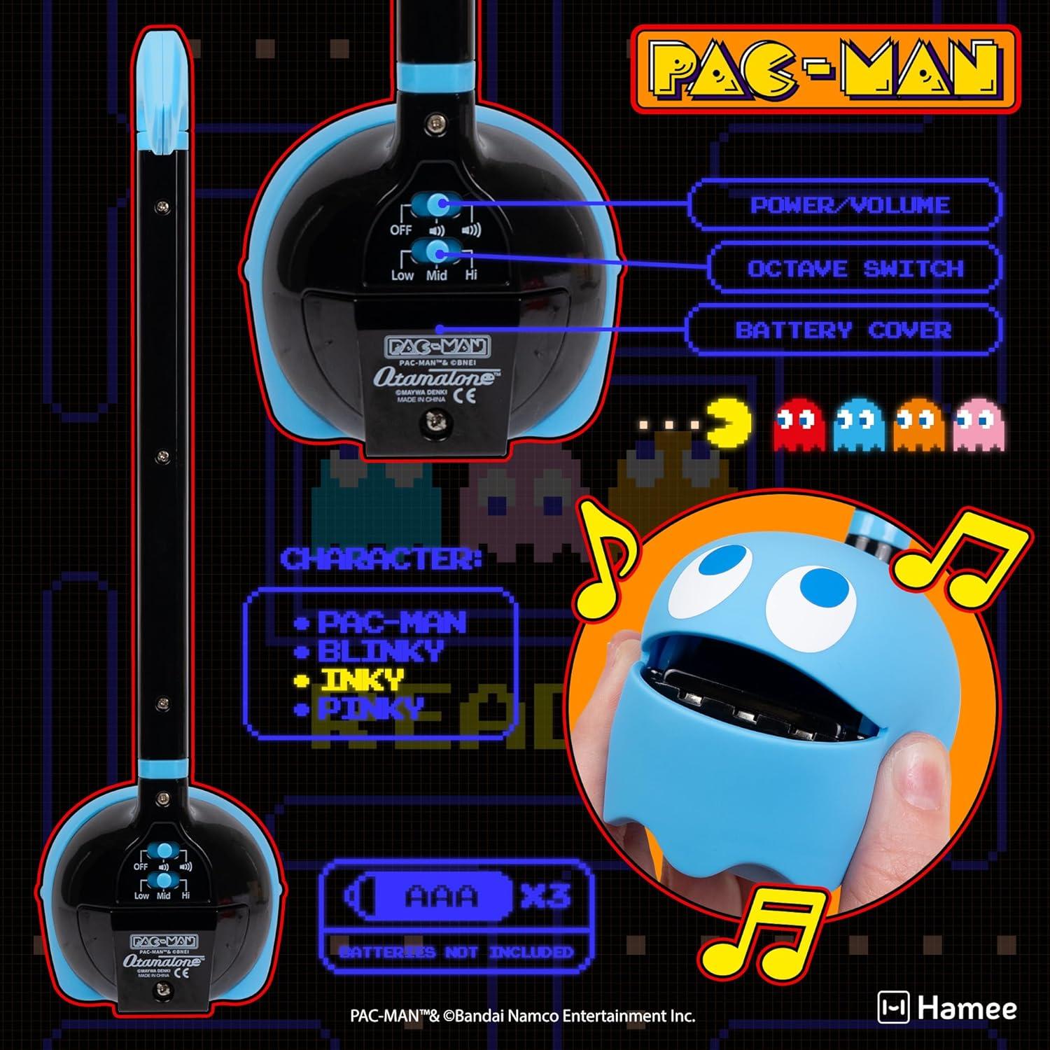 image:imageOtamatone PACMan Electronic Portable Music Instrument Synthesizer Toy from Japan by Maywa Denki Officially Licensed English Instructions InkyInky
