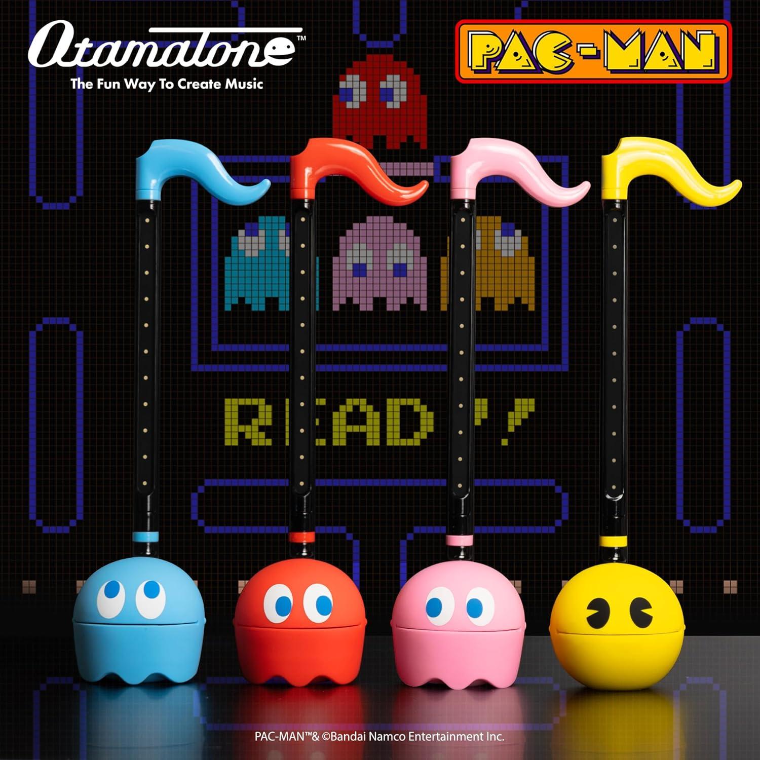 image:imageOtamatone PACMan Electronic Portable Music Instrument Synthesizer Toy from Japan by Maywa Denki Officially Licensed English Instructions InkyPacman