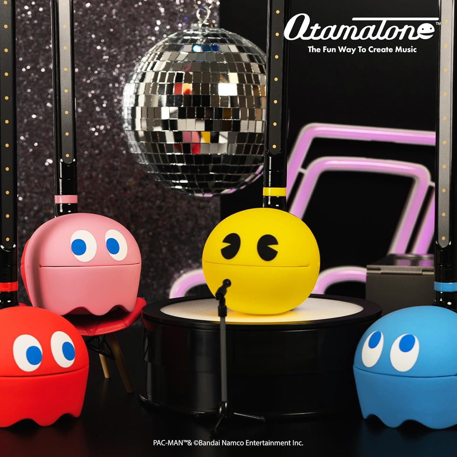 image:imageOtamatone PACMan Electronic Portable Music Instrument Synthesizer Toy from Japan by Maywa Denki Officially Licensed English Instructions InkyPacman