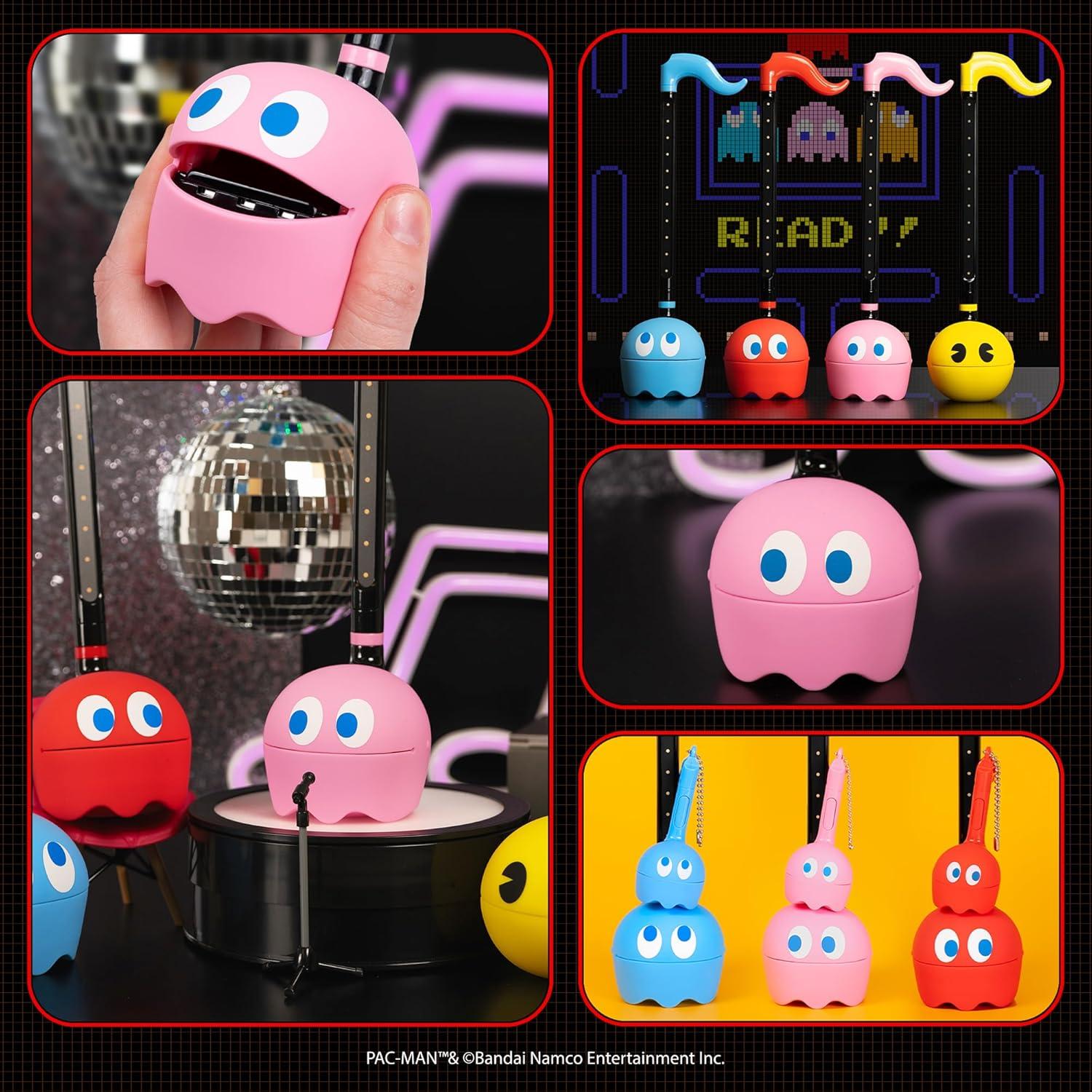 image:imageOtamatone PACMan Electronic Portable Music Instrument Synthesizer Toy from Japan by Maywa Denki Officially Licensed English Instructions InkyPinky