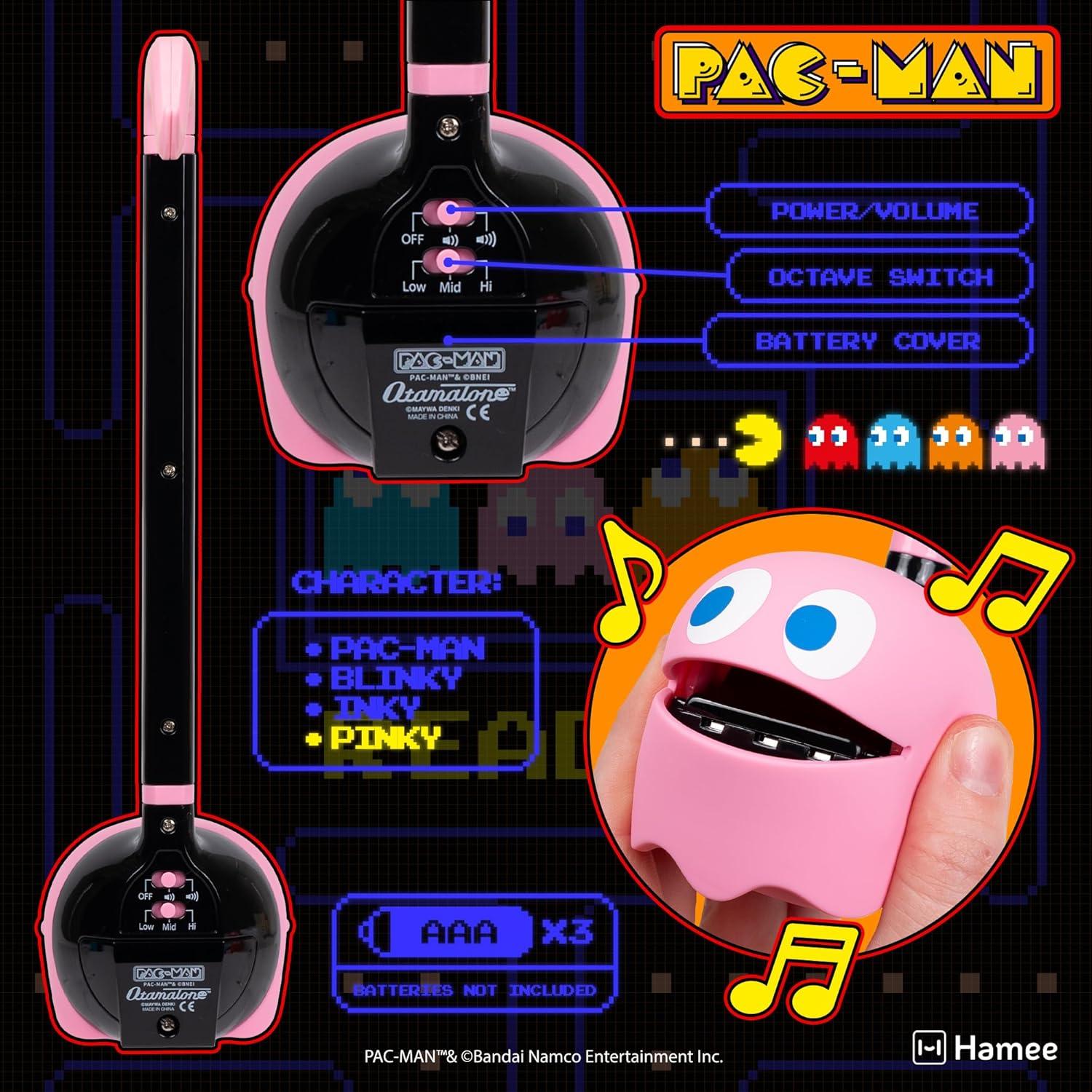 image:imageOtamatone PACMan Electronic Portable Music Instrument Synthesizer Toy from Japan by Maywa Denki Officially Licensed English Instructions InkyPinky