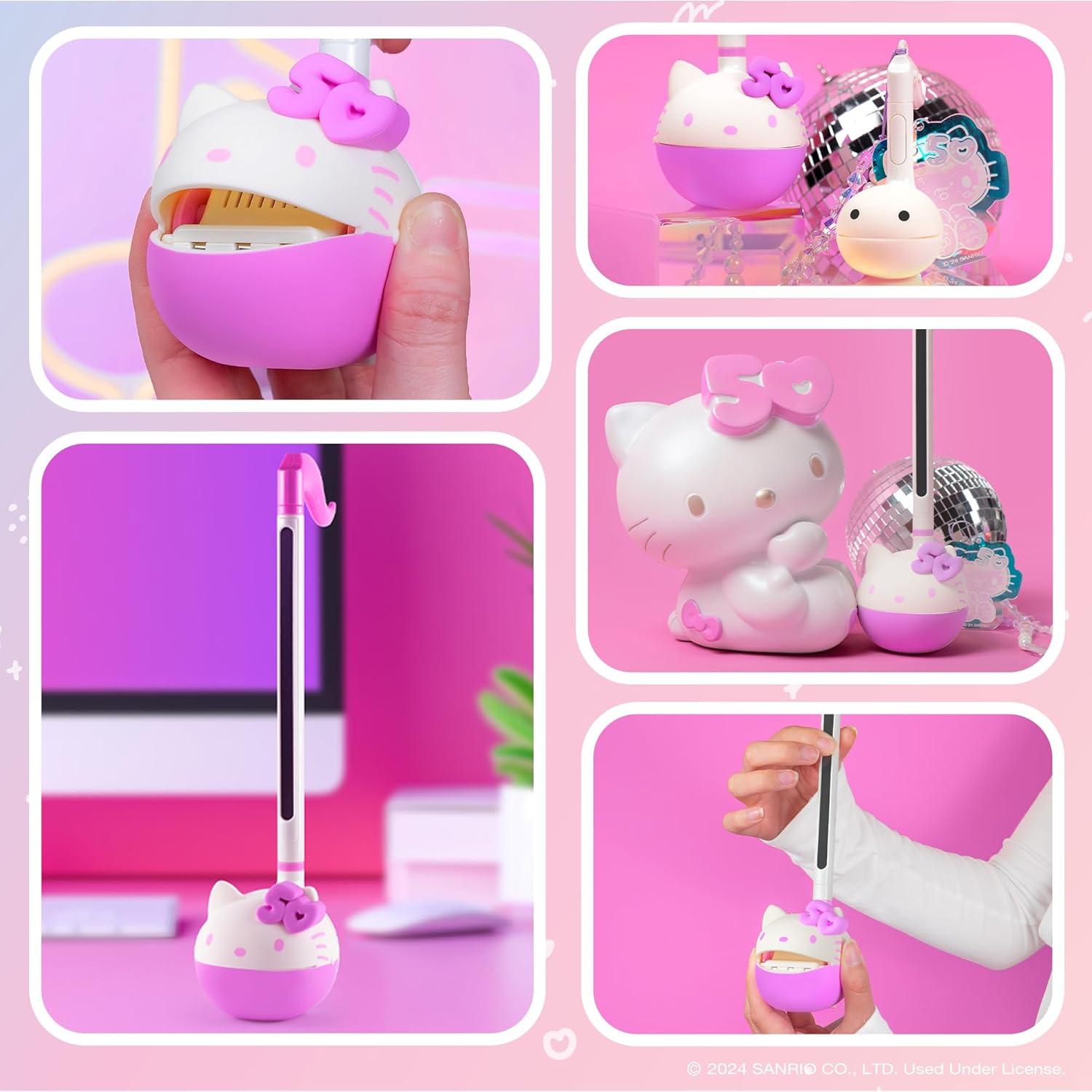 image:imageOtamatone Special Edition Sanrio Hello Kitty 50th Anniversary Electronic Portable Music Instrument Synthesizer Toy from Japan Limited Edition English Instructions