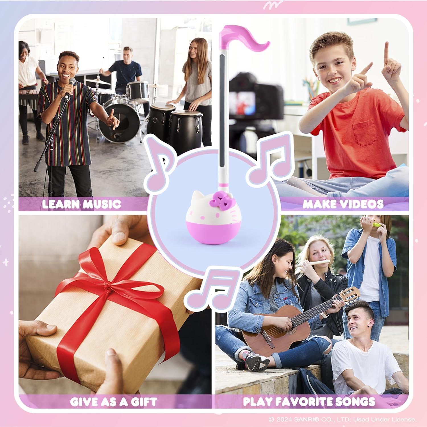 image:imageOtamatone Special Edition Sanrio Hello Kitty 50th Anniversary Electronic Portable Music Instrument Synthesizer Toy from Japan Limited Edition English Instructions